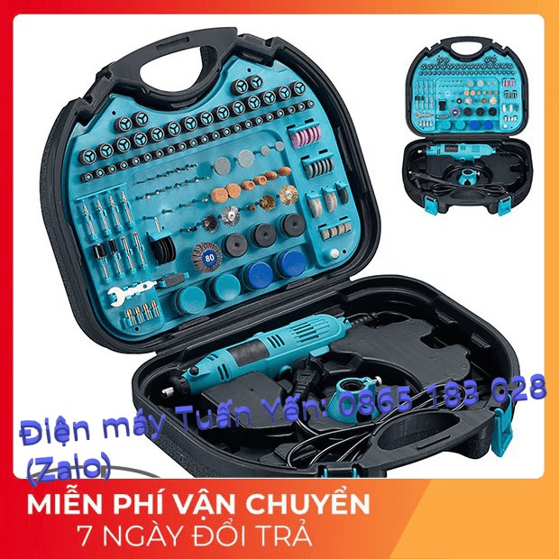 Máy khoan, mài, khắc mini đa năng 252 chi tiết Zento