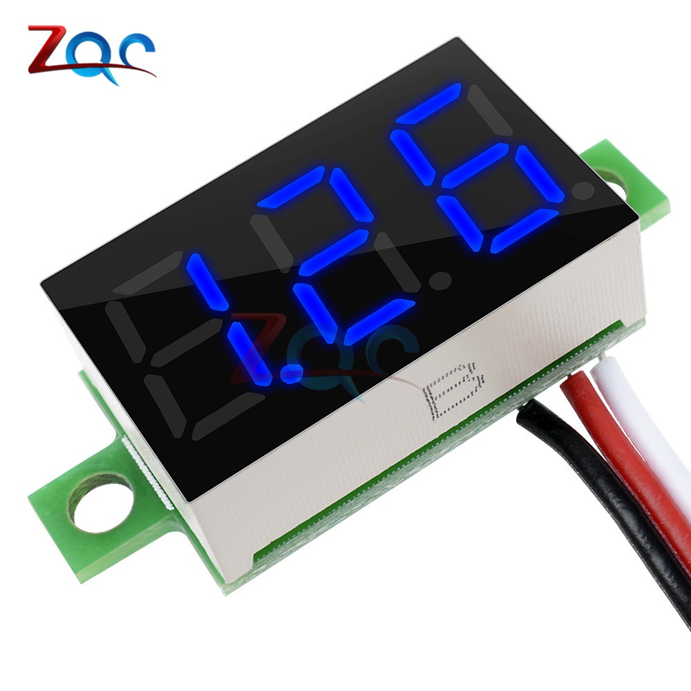 Vôn Kế Kỹ Thuật Số 0.36 inch 0.36 "DC 0-30V Có 3 Dây