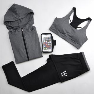 Set đồ tập gym cao cấp 3 món 5 màu