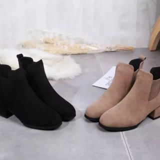 Giày bốt nữ da lộn