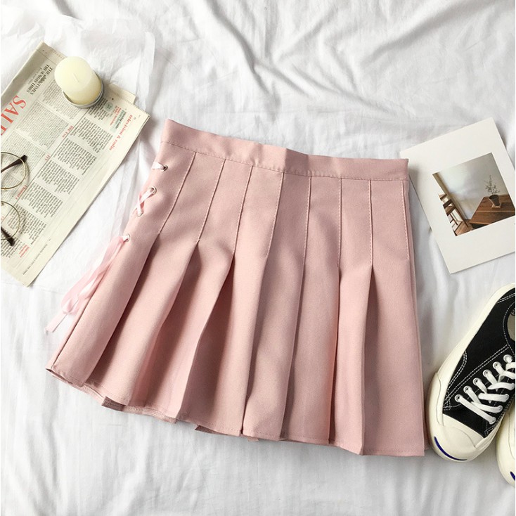 Chân Váy Ngắn Nữ Sinh Chân Váy Xếp Ly phối nơ năng động ulzzang style Siêu HOT | BigBuy360 - bigbuy360.vn