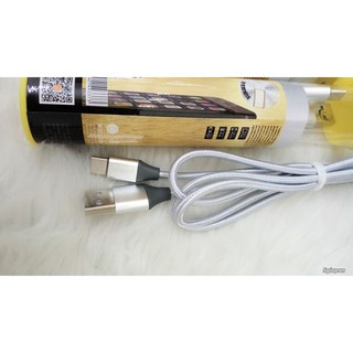 CÁP SẠC ỐNG NGHIỆM Sendem M8 Micro USB - DÀI 1M - CÁP ANDROID