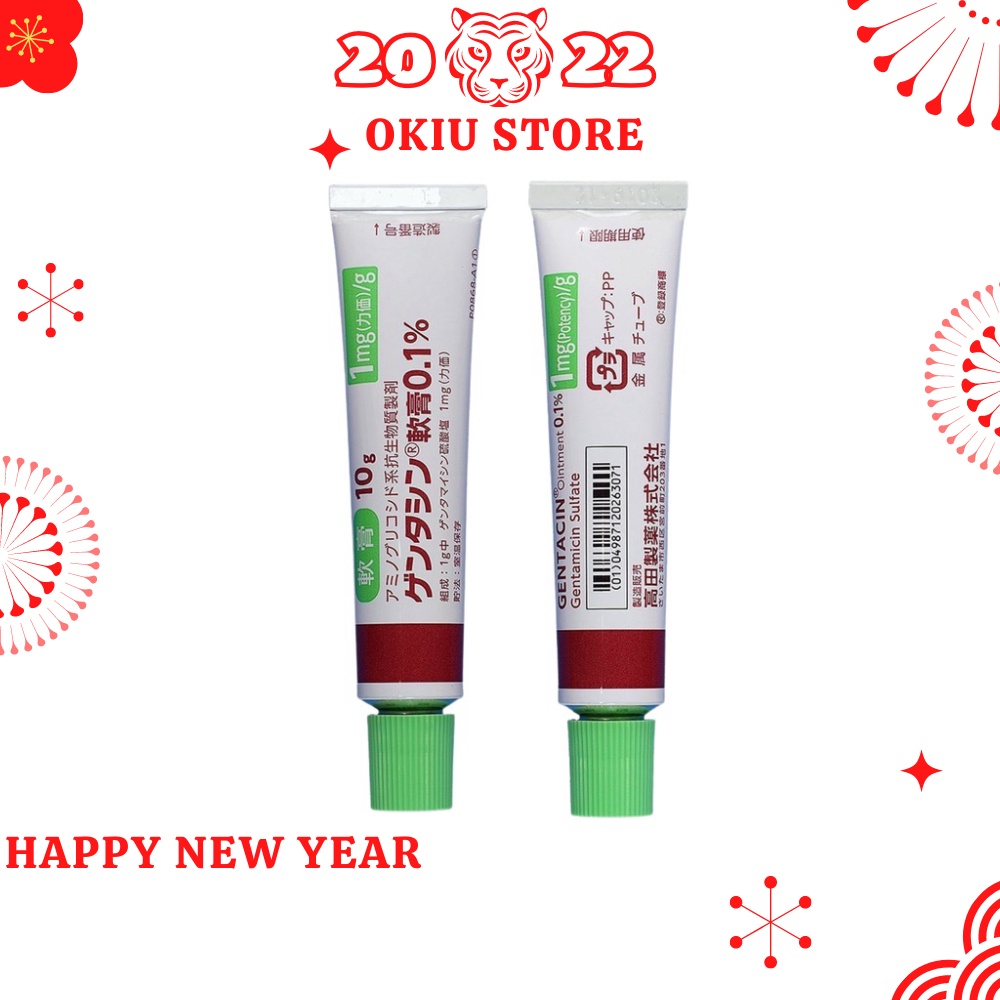Kem Hỗ Trợ Liền Da Gentacin ,Kem Làm Mờ Tất Cả Các Loại Sẹo, Hiệu Quả Lên Đến 85% - Hàng Chính Hãng Nhật Bản , Hộp 10g