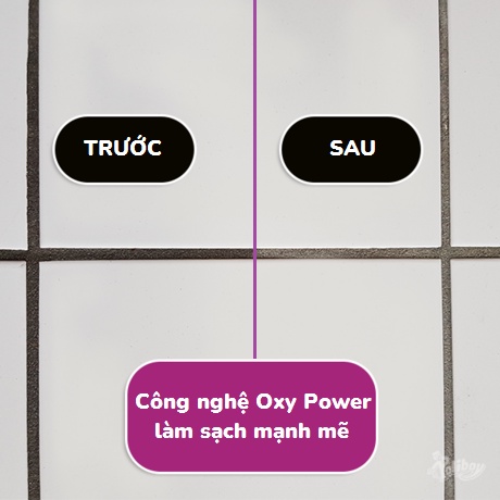 Nước Lau Sàn Nhà Đậm Đặc POLIBOY Bảo Vệ Gạch Men, Làm Sạch Đường Chỉ Gạch 500ml