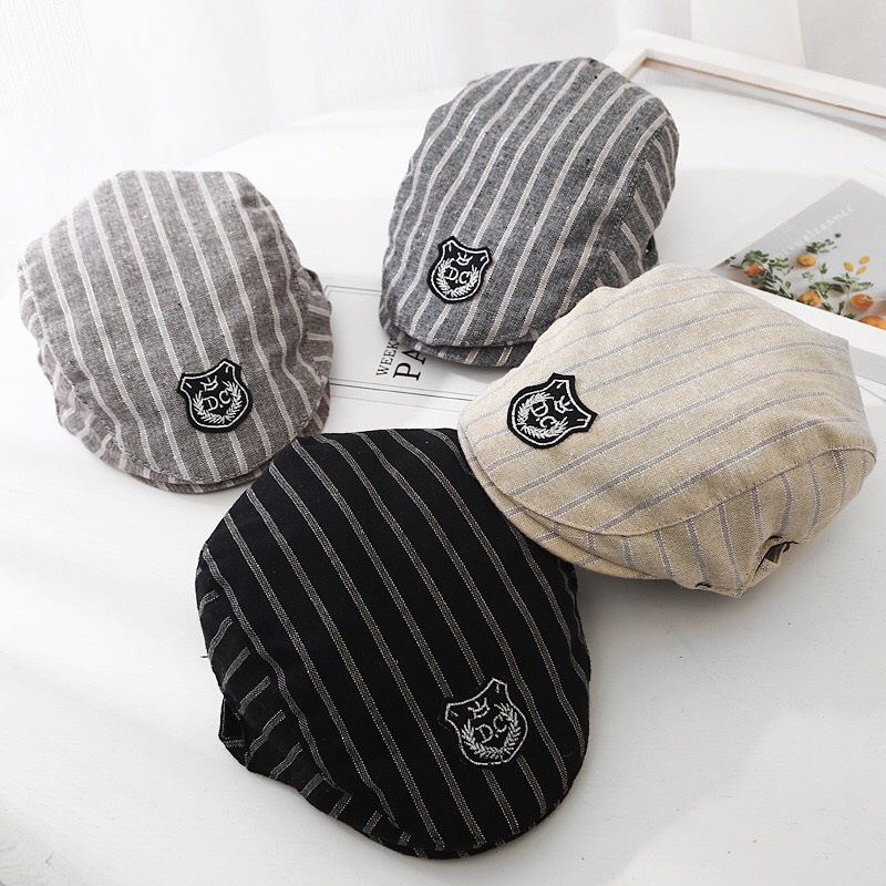 Mũ Nồi Kiểu Dáng Retro Phong Cách Hàn Quốc size 1-4 Tuổi - Shubikids