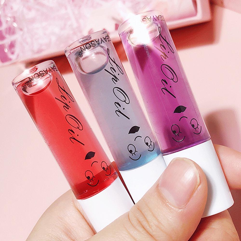 OCEANMAP Dầu Dưỡng Môi Trong Suốt Hương Trái Cây Dưỡng Ẩm Cho Đôi Môi Căng Mọng