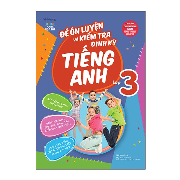 Sách Megabook - Đề Ôn Luyện Và Kiểm Tra Định Kỳ Tiếng Anh Lớp 3