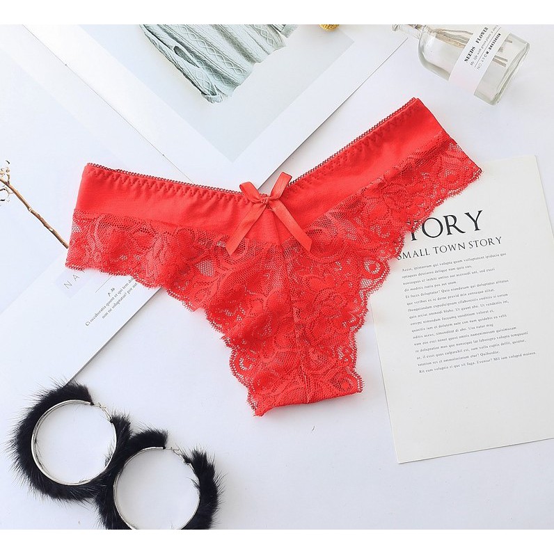 Quần lót ren nữ xuyên thấu sexy gợi cảm mã 6815 | BigBuy360 - bigbuy360.vn