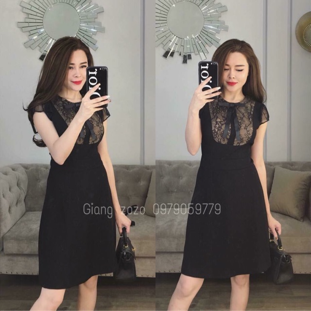 Váy ren ngực