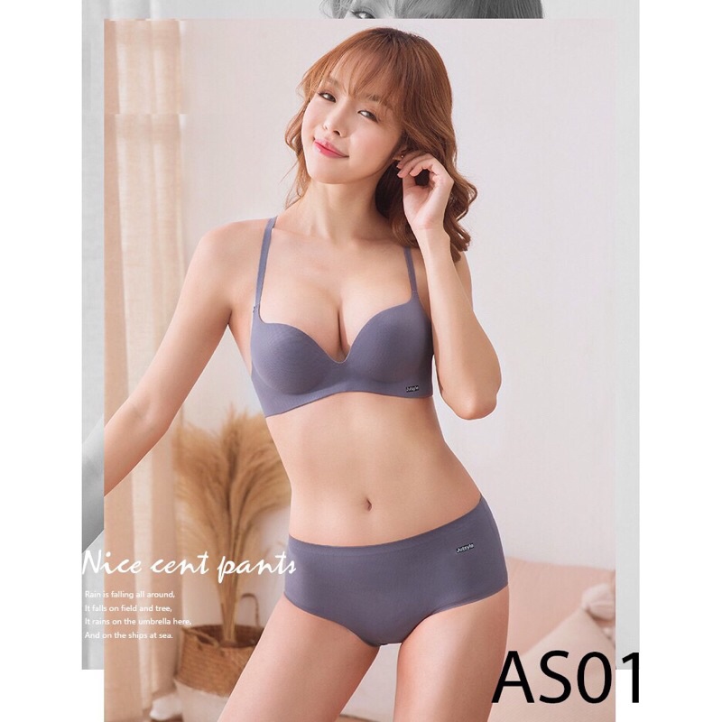 Bộ đồ lót không gọng thông hơi jutsyle nâng đẩy ngực gợi cảm 2403