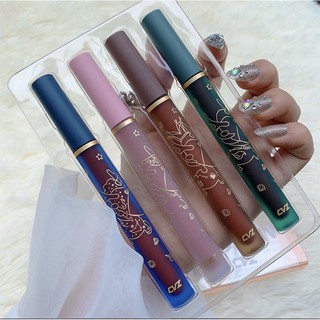 Set Son Kem CVZ Best Cool Tint, set 4 cây nội địa Trung Quốc siêu xinh