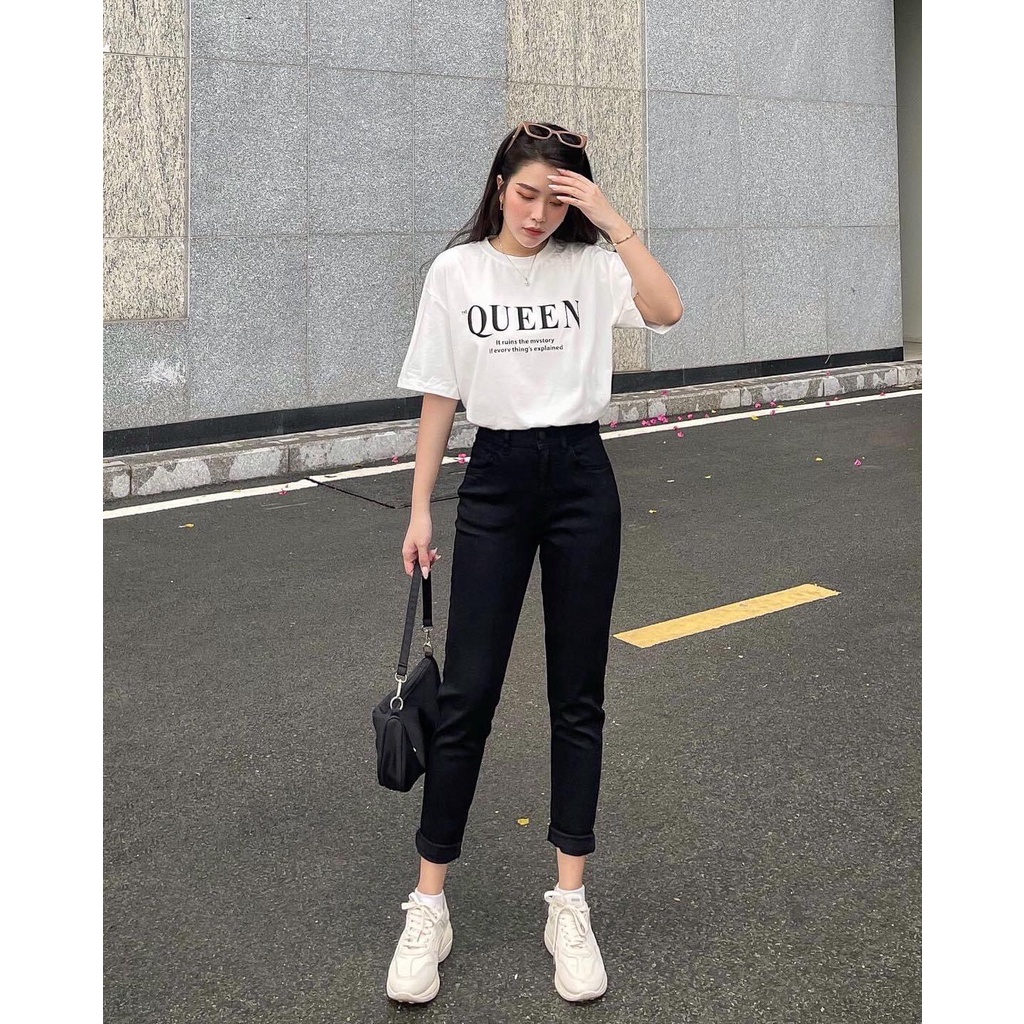 Quần jean dáng boyfriend