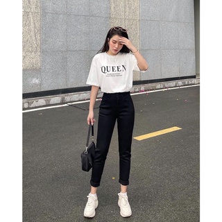 quần jean dáng boyfriend