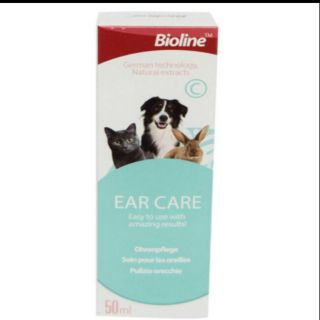 Rửa vệ sinh tai Bioline cho chó mèo