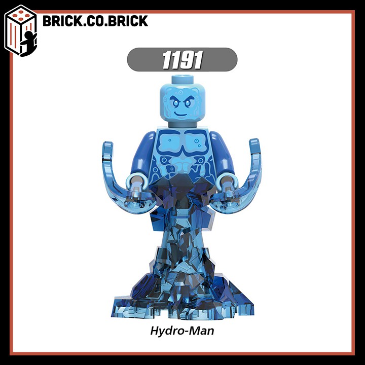 Super Hero Đồ Chơi Marvels Spider Man Peter Parker Nick Fury Hydro Man Happy Hogan MJ Mysterio X0249