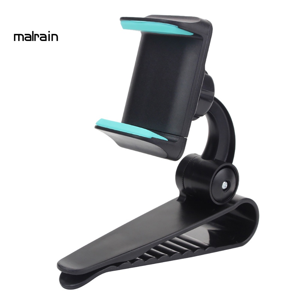 Giá Đỡ Điện Thoại Gắn Tấm Che Nắng Xe Hơi Xoay 170 Độ Tùy Chỉnh Tiện Dụng