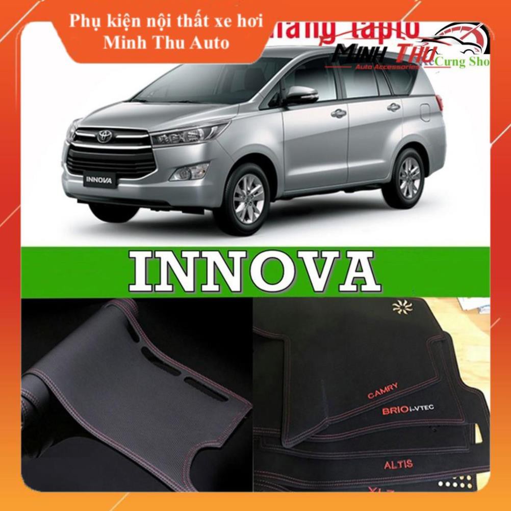 Thảm Taplo Da Carbon Xe Innova 2016-2019