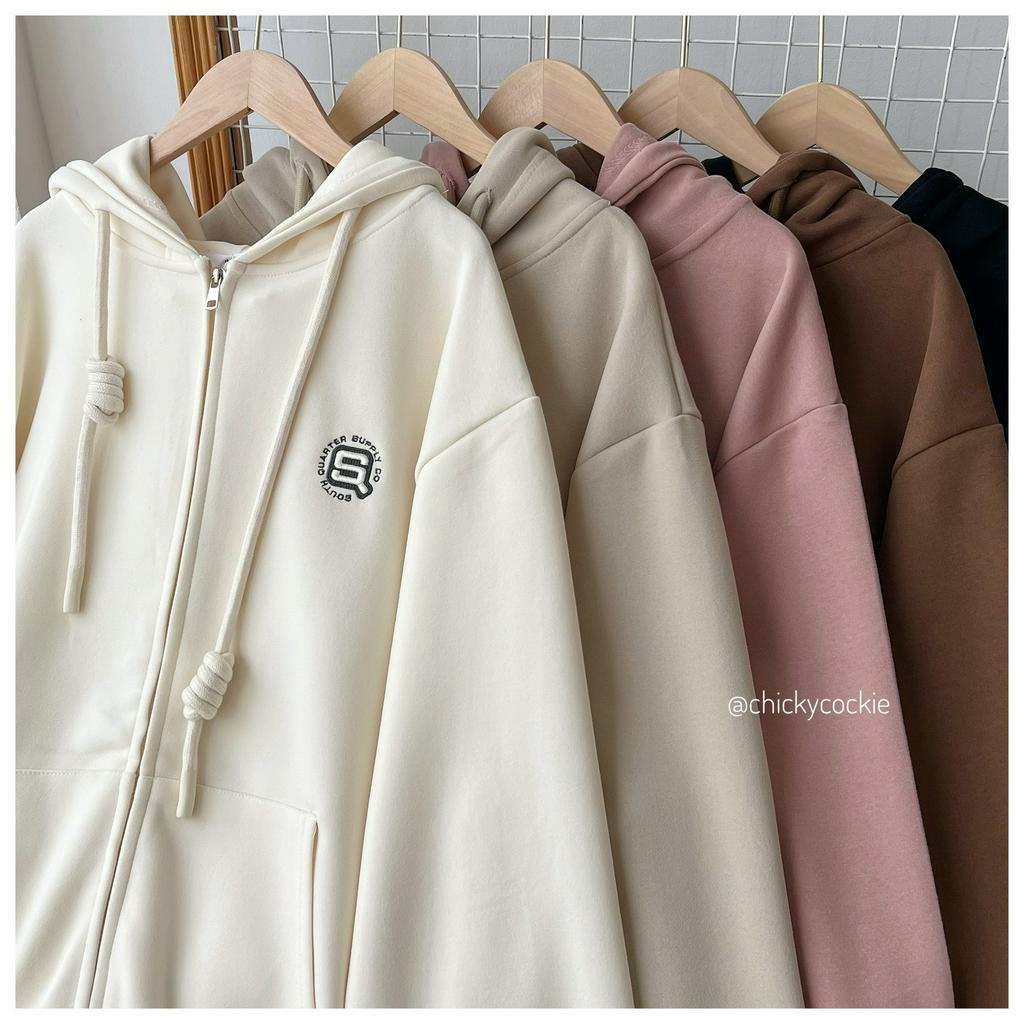 Áo khoác nỉ logo chữ S