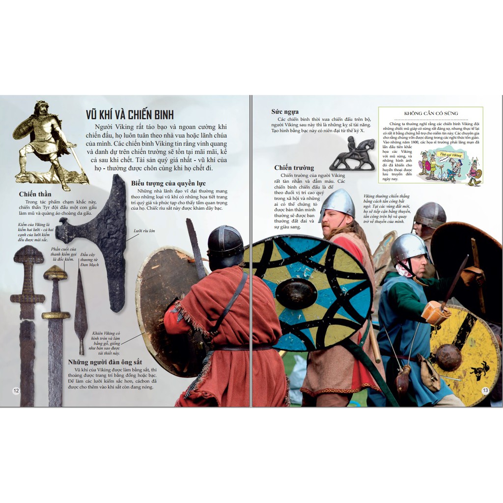 Sách - Bách khoa tri thức về khám phá thế giới cho trẻ em - Người Viking - Người cổ đại
