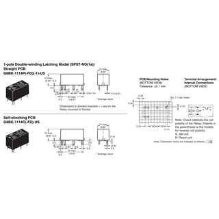 Rơ-le Omron G6B-1114P-FD-US-DC24