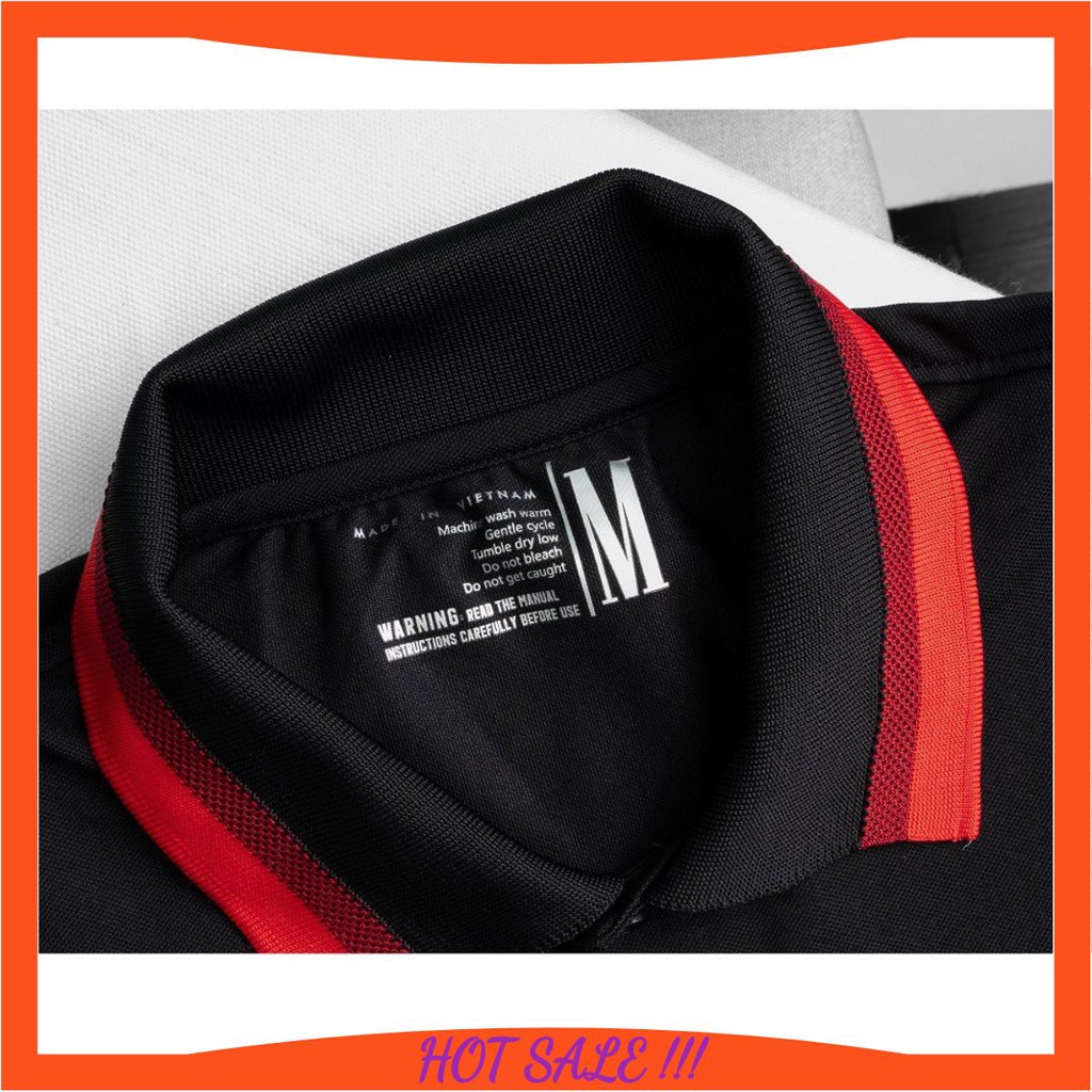 Áo Thun Nam Tay Ngắn | Áo Phông Nam Tay Lỡ Cổ  Đứng Thời Trang Cao Cấp A02-001. leadert.shop