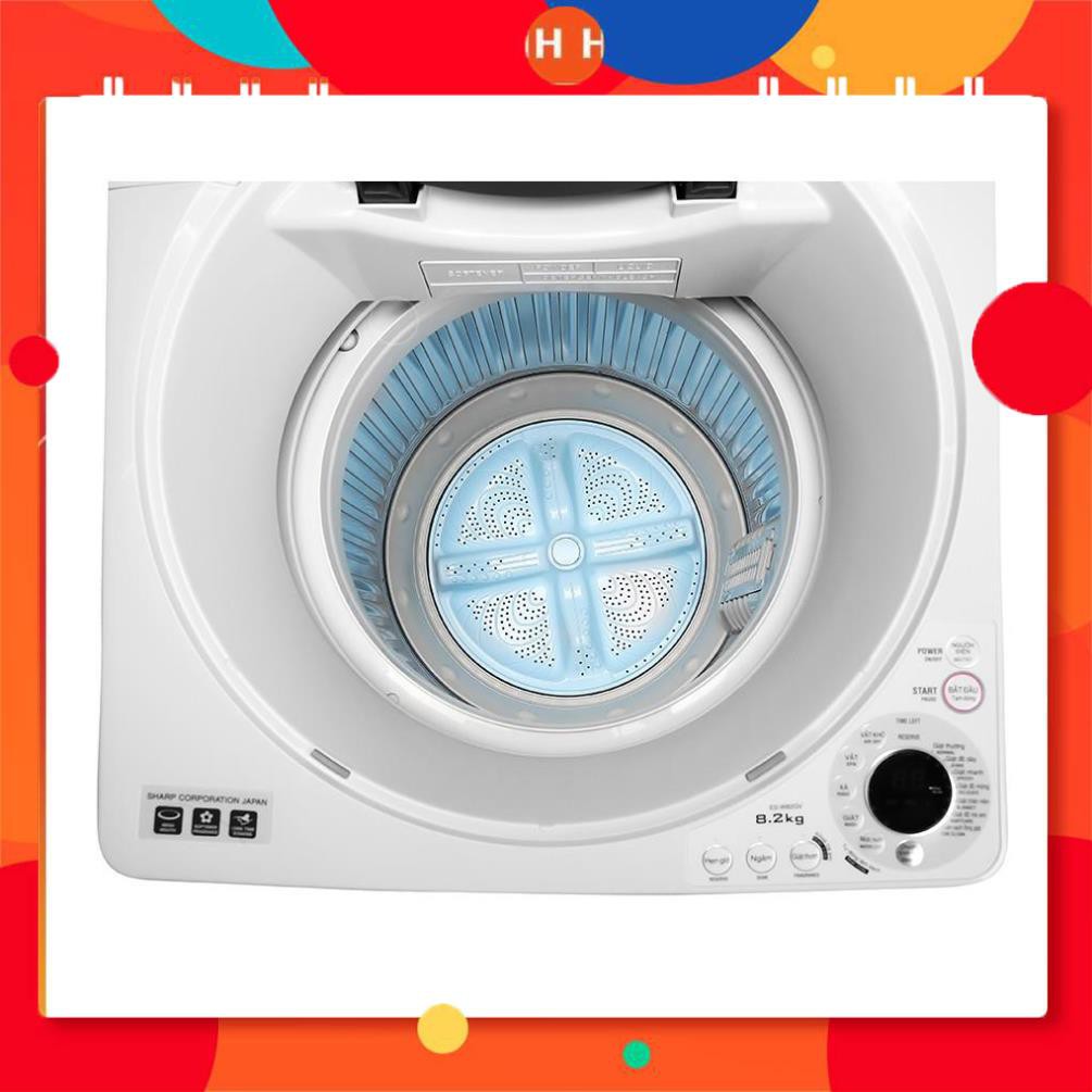 Máy giặt Sharp ES-W80GV-H, ES-W82GV-H, ES-W90PV-H (Hàng chính hãng - BH 12 tháng) 24h