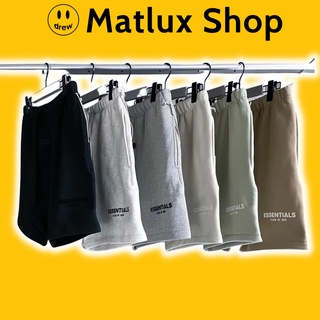 [BEST QUALITY] Quần đùi Fear Of God FOG Essentials SS22 bản cao cấp, Quần short FOG 1977 Essentials chất liệu nỉ bông