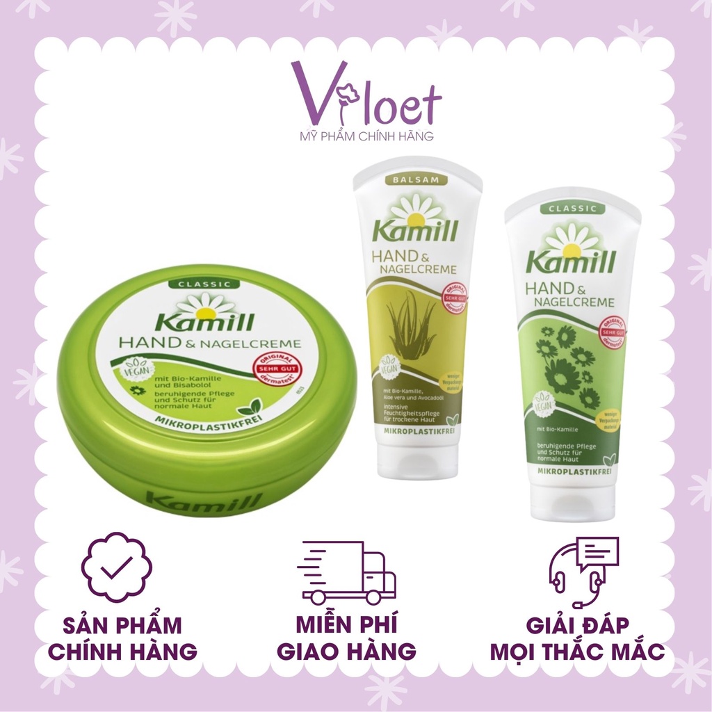 Kem dưỡng da tay và móng tay nội địa Đức Kamill Classic Hand &amp; Nail 150ml - Shop Viloet