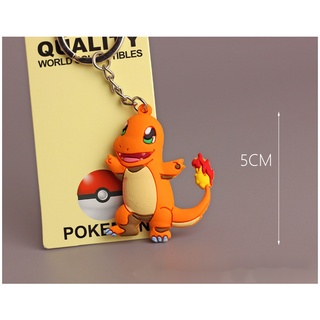 Móc Khóa silicone Hình pokemon pikachu