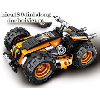 Lắp ráp xếp hình 3801 : Xe oto