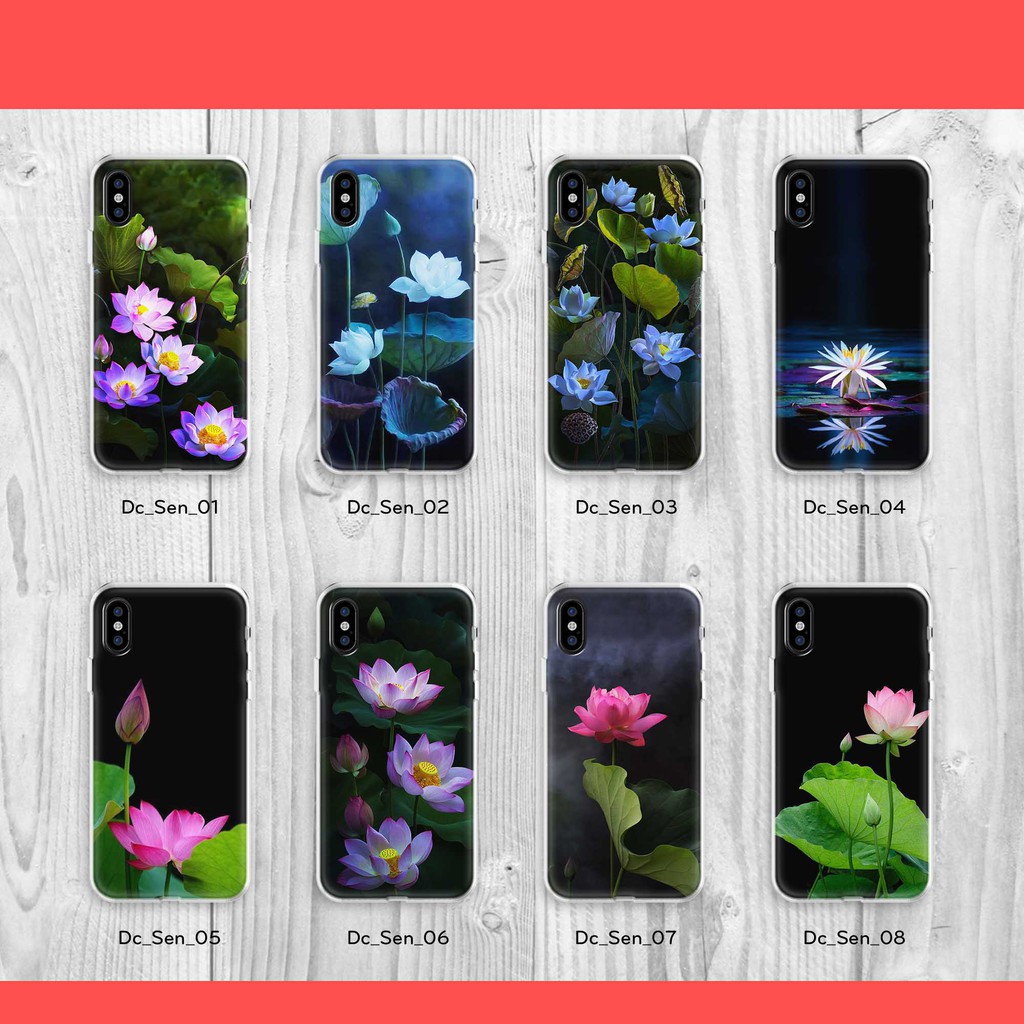 Ốp lưng Hoa Sen iPhone X / XS / XS Max