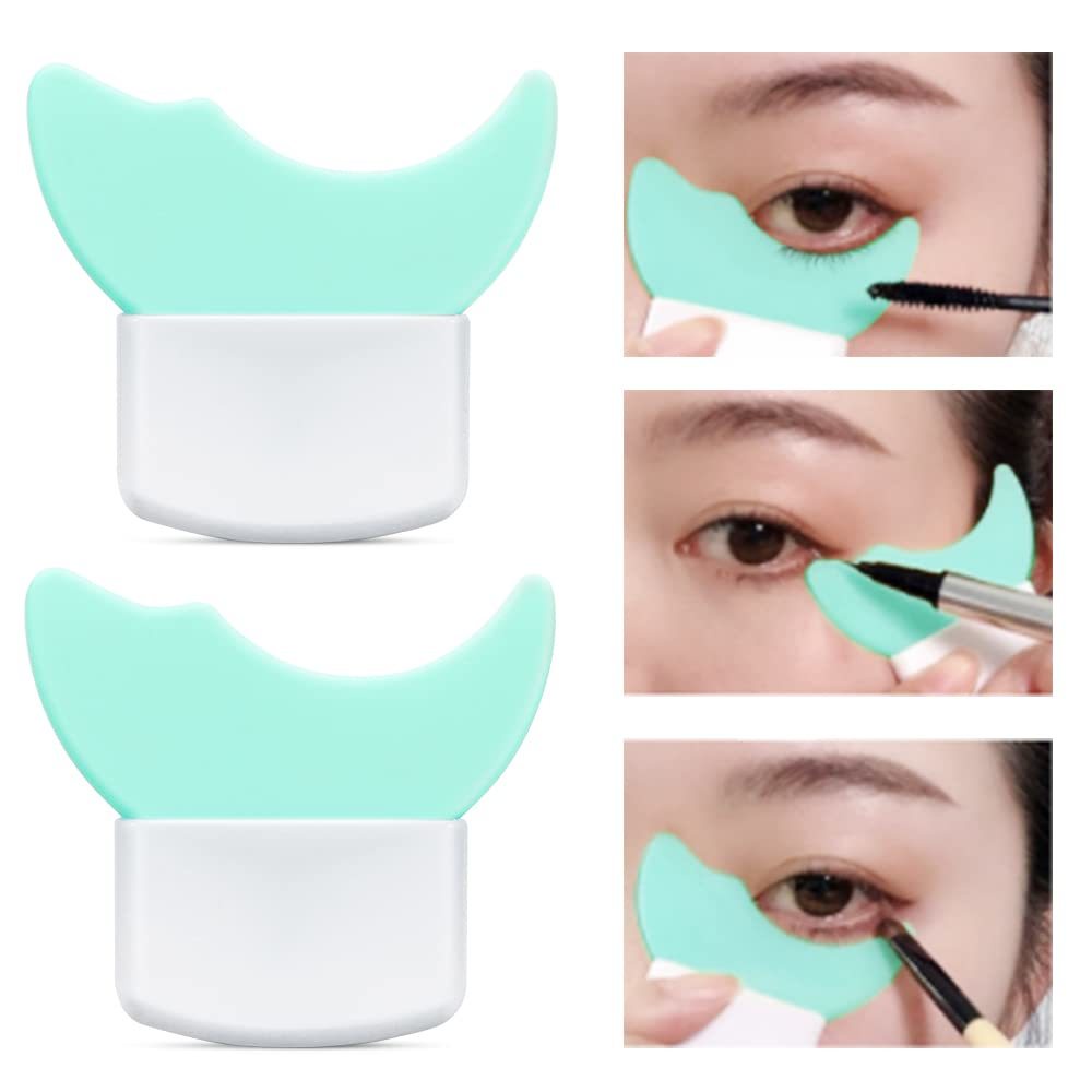 1 Khuôn Silicone Hỗ Trợ Kẻ Mắt / Lông Mày / Mascara Tiện Dụng