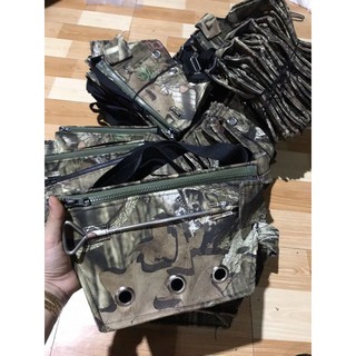 Túi mồi kèm cọc inox