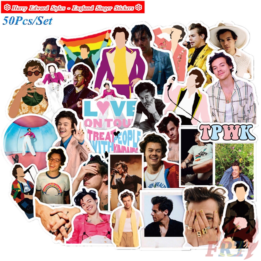 Bộ 50 Miếng Dán Phong Cách Harry Potter Edwards - Series 03