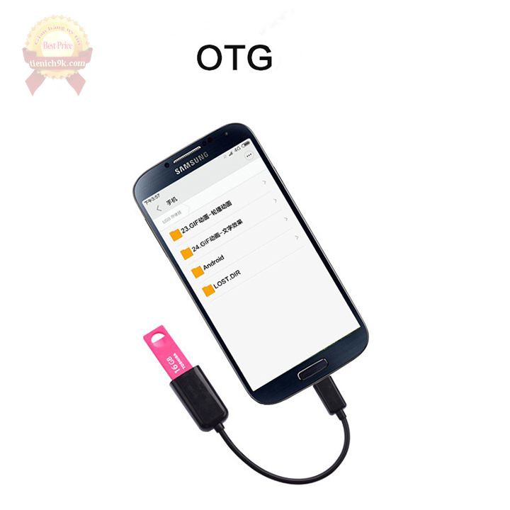 Cáp OTG điện thoại máy tính bảng Micro Type C sang USB mini kết nối bàn phím chuột thẻ SD