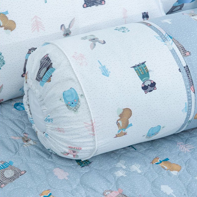 🍁 Bộ Chăn Ga Gối 🍁 Hanvico Blue Sky DL182 vải cotton cao cấp (bán lẻ ga chun / vỏ chăn / đôi vỏ gối) | BigBuy360 - bigbuy360.vn