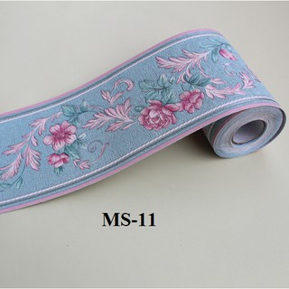Giấy dán viền tường, dán chân tường tự dính cao cấp MS11-MS18