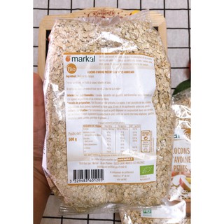 Yến Mạch Cán Mỏng Hữu Cơ MarKal 500gr