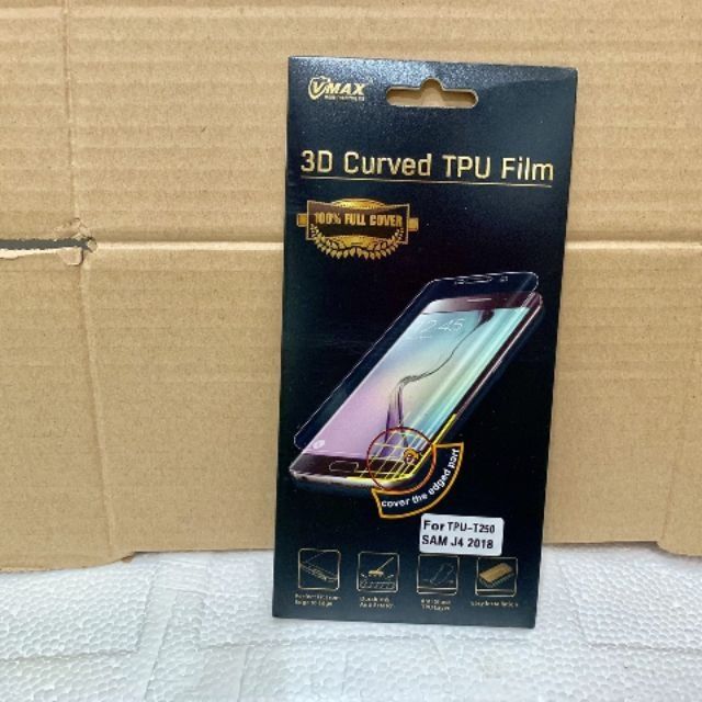 Dán dẻo viền vmax cho samsung j4 2018