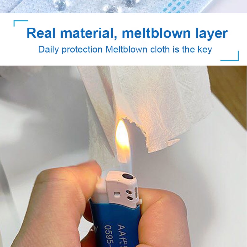 [Hàng mới về] Set 10 khẩu trang chống bụi 3 lớp dùng một lần bảo vệ tiện dụng | BigBuy360 - bigbuy360.vn