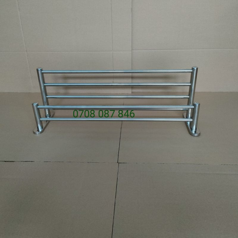 Máng khăn tầng inox 304 đa năng, thanh treo khăn - Mã: SP029