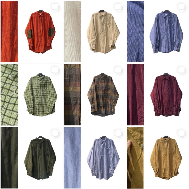 Áo sơ mi nhung tăm