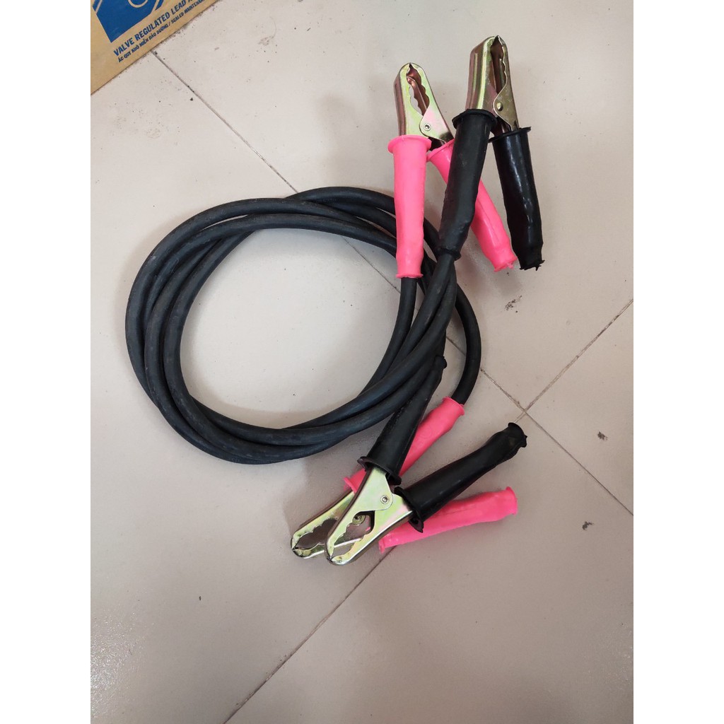 Bộ dây cáp câu bình ắc quy 12V, 24V Dài 1m7/sợi, dây cáp to M25 loại 1, hàng có sẵn sll, cam kết chất lượng