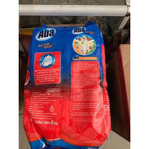 Bột Giặt nhiệt ABA 6kg