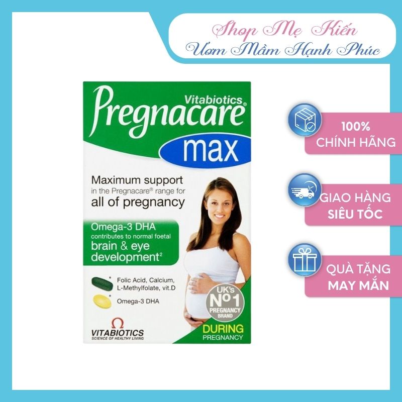 Vitamin tổng hợp bà bầu Pregnacare max 84 viên- Shop Mẹ Kiến