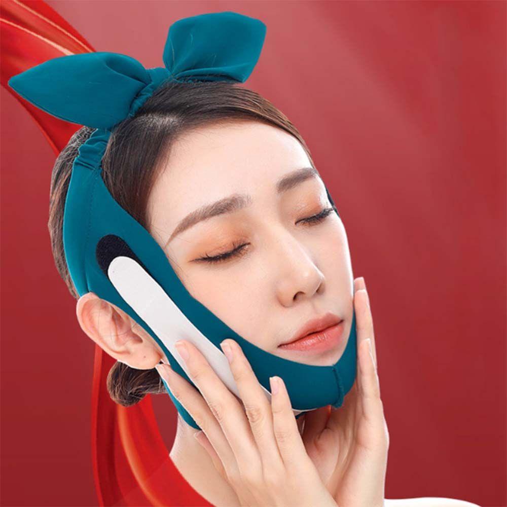 OCEANMAP Đai Đeo Nâng Cơ Mặt Tạo Cằm Chữ V Thon Gọn Hồng Ngoại Cho Nữ