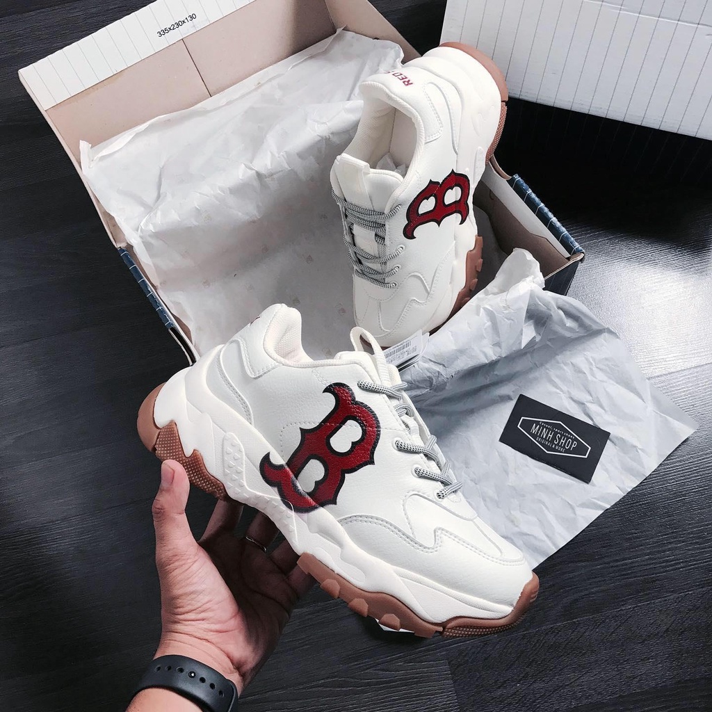 [CHÍNH HÃNG] Giày thể thao Sneaker MLB Big Ball Chunky - Logo B - Đế Gum