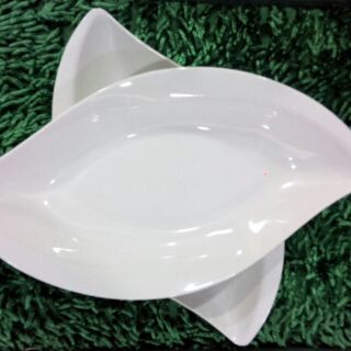 5 Dĩa lá sâu lòng melamine 31*26,5*5,5cm