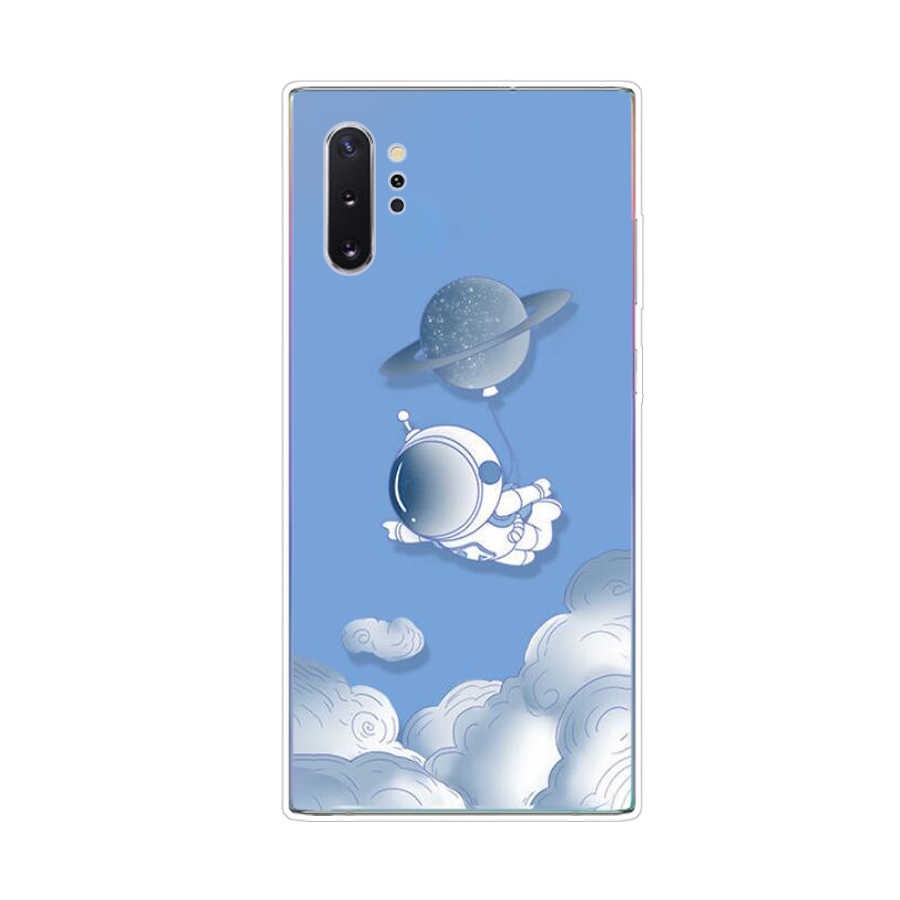 Ốp Điện Thoại TPU Dẻo In Họa Tiết Độc Đáo Thời Trang Cho Samsung Galaxy note 9 10 plus