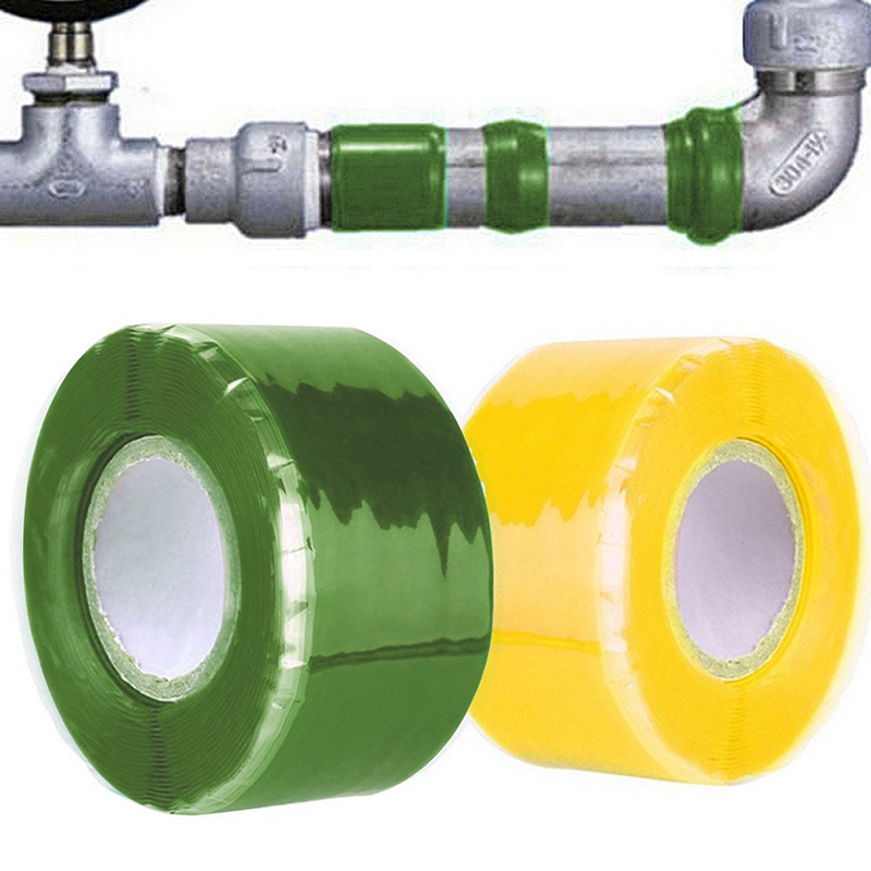 Băng keo sửa chữa hiệu suất silicone chống thấm 2,5M Băng keo tự dính cao su màu đen mạnh mẽ Băng keo liên kết silicone tự nung chảy Băng keo